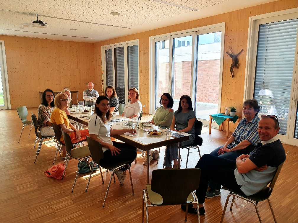 ukrainisches Plaudercafe