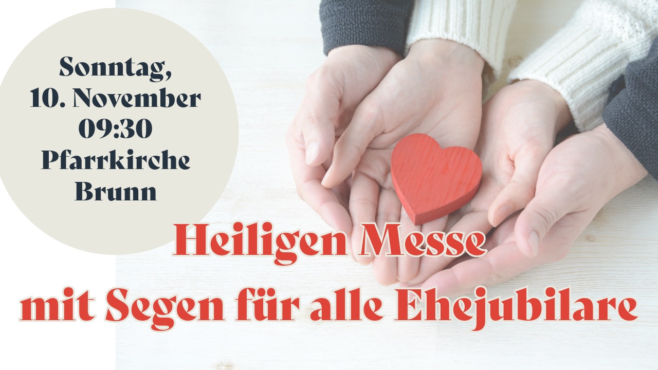 Heilige Messe für alle Ehejubilare
