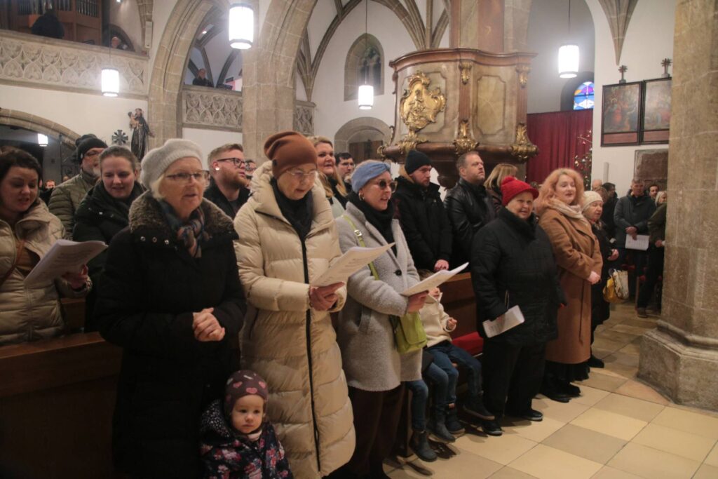 begeistertes Singen