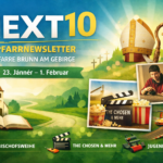 ✉️ NEXT10 – Newsletter 23. Jänner bis 1. Februar NEXT10 – 23. Jänner bis 1. Februar