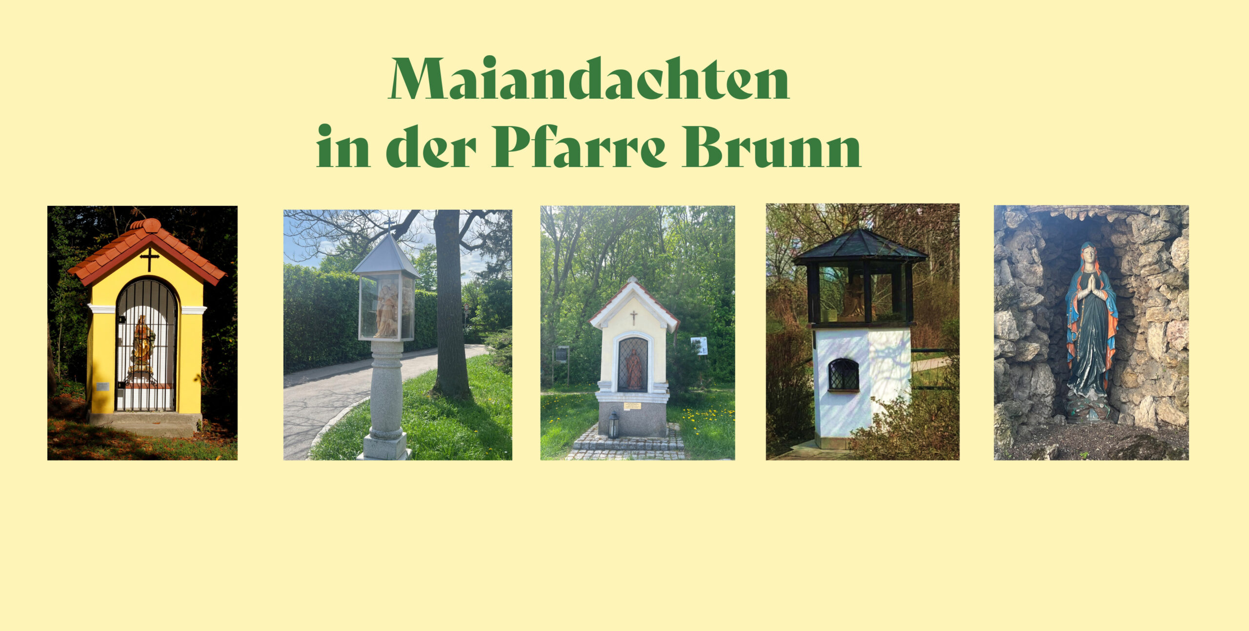 Featured image for “Mainandachten Pfarre Brunn”