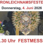 Fronleichnamsplakat 2026