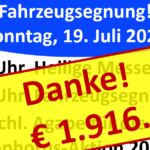 20260719 Fahrzeugsegnung Danke